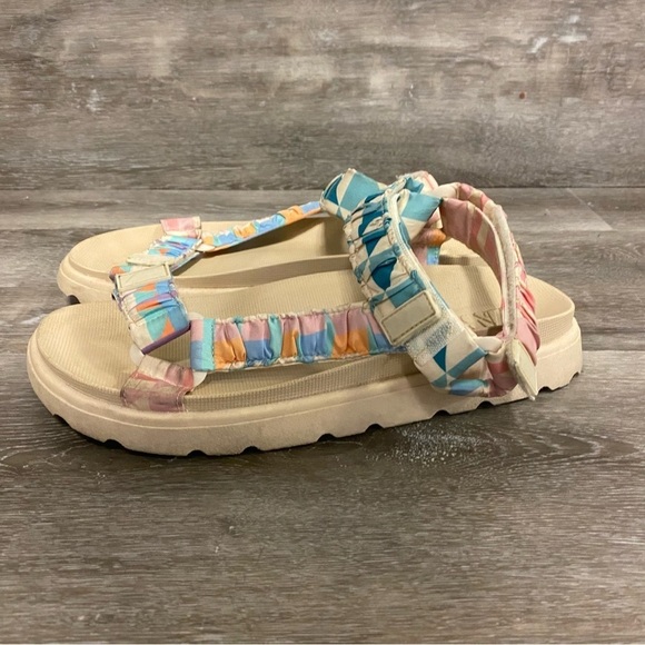 Zara | Multicolor Technical Sandals Size 39 - Picture 5 of 8